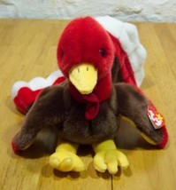 Ty Beanie Buddy Nice Soft Gobbles Turkey 7" Plush Stuffed Animal New - $15.35