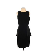 MICHAEL KORS Black Peplum Dress (SIZE 0) - £22.05 GBP