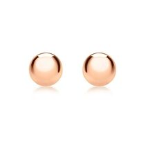 Carissima 9 ct Rose Gold 12 mm Ball Stud Earrings  - $422.00