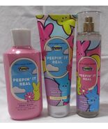 Bath &amp; Body Works PEEPS Wash Cream Fragrance Mist Set Lot 3 PEEPIN' IT REAL - $59.99