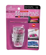 Taylor Seville Magic Pins Extra Long Fine Pins 50pc - £10.98 GBP