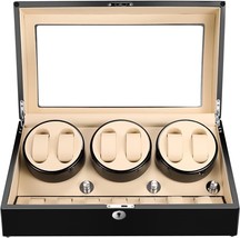 Sepano Automatic Watch Winder Box 6+7 Watch Slots 5R3672B NEW - £63.94 GBP