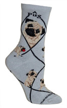 Assorted Pug Fawn Dog Breed Novelty Socks - £11.25 GBP