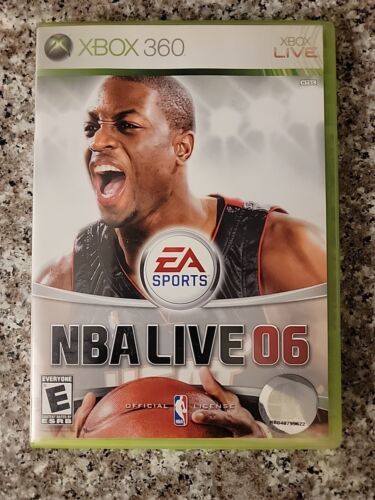 Primary image for NBA Live 06 (Microsoft Xbox 360, 2005) Complete: CD, Manual, Case.