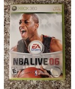 NBA Live 06 (Microsoft Xbox 360, 2005) Complete: CD, Manual, Case. - £7.89 GBP