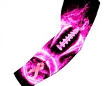 Pink Out Ribbon Support Cancer Compression Arm Sleeve High School Footba... - $9.99