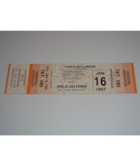 ARLO GUTHRIE UNUSED 1997 CONCERT TICKET CAIN&#39;S BALLROOM USA woodstock hi... - $6.98