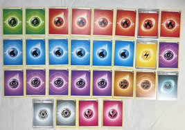 28 Pokemon Energy Cards Near Mint - £3.99 GBP