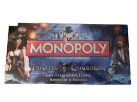Pirates of the Caribbean Monopoly On Stranger Tides Collectors Edition Sealed  - £29.89 GBP