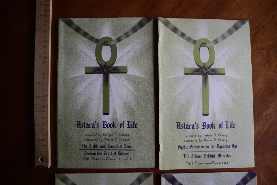 4x Astara's Book of Life 5th Degree Lessons 2 3 6 7 12 13 14 15 School 1973/74 Item image 2