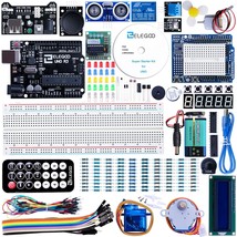 ELEGOO UNO Project Super Starter Kit with Tutorial and UNO R3 Compatible... - $83.99