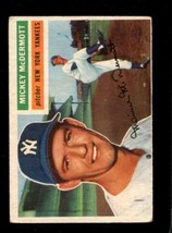 1956 Topps #340 Mickey Mcdermott Good+ Yankees *NY6945 - £15.39 GBP
