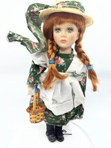 Anne Of Green Gables Porcelain Doll 12&quot; Vintage Doll - £15.30 GBP