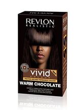 Revlon Realistic Vivid Permanent Color Hair Dye Warm Chocolate 110ml - $5.71