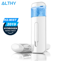 Althy Portable Hydrogen Water Nano Mist Generator Facial Steamer Face - £57.93 GBP