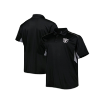 Las Vegas Raiders NFL Men&#39;s Fanatics Brand Team Color Polo Shirt Black Size 4XLT - £46.65 GBP