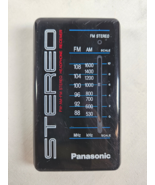 Vintage Panasonic RF-422 FM AM FM STEREO HEADPHONE RECEIVER Portable Rad... - $279.29 MXN