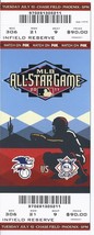 2011 MLB All Star Game Full Unused Ticket Arizona Diamondbacks - $82.49