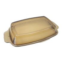 West Bend Rectangle AMBER GLASS LID TOP for 4 or 6 Qt Cooker 12.75" x 7.5" - $27.99