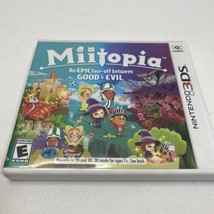 EMPTY Case Miitopia Nintendo 3DS Authentic, Case &amp; Manual ONLY ** NO GAM... - £8.73 GBP
