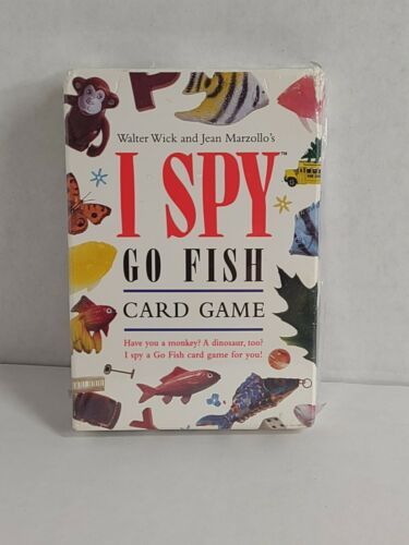 I Spy, Go Fish Card Game Deck, Briarpatch, 1998, 100% Complete New Sealed (R) - £11.73 GBP