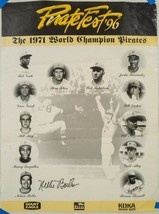 Pittsburgh Pirates Fest Celebrates 1971 World Series Nellie Briles Signed hk - £38.69 GBP