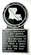 Louisiana State Marker, Louisiana State Plaque, Metal Plaque, Hand Painted - £36.76 GBP