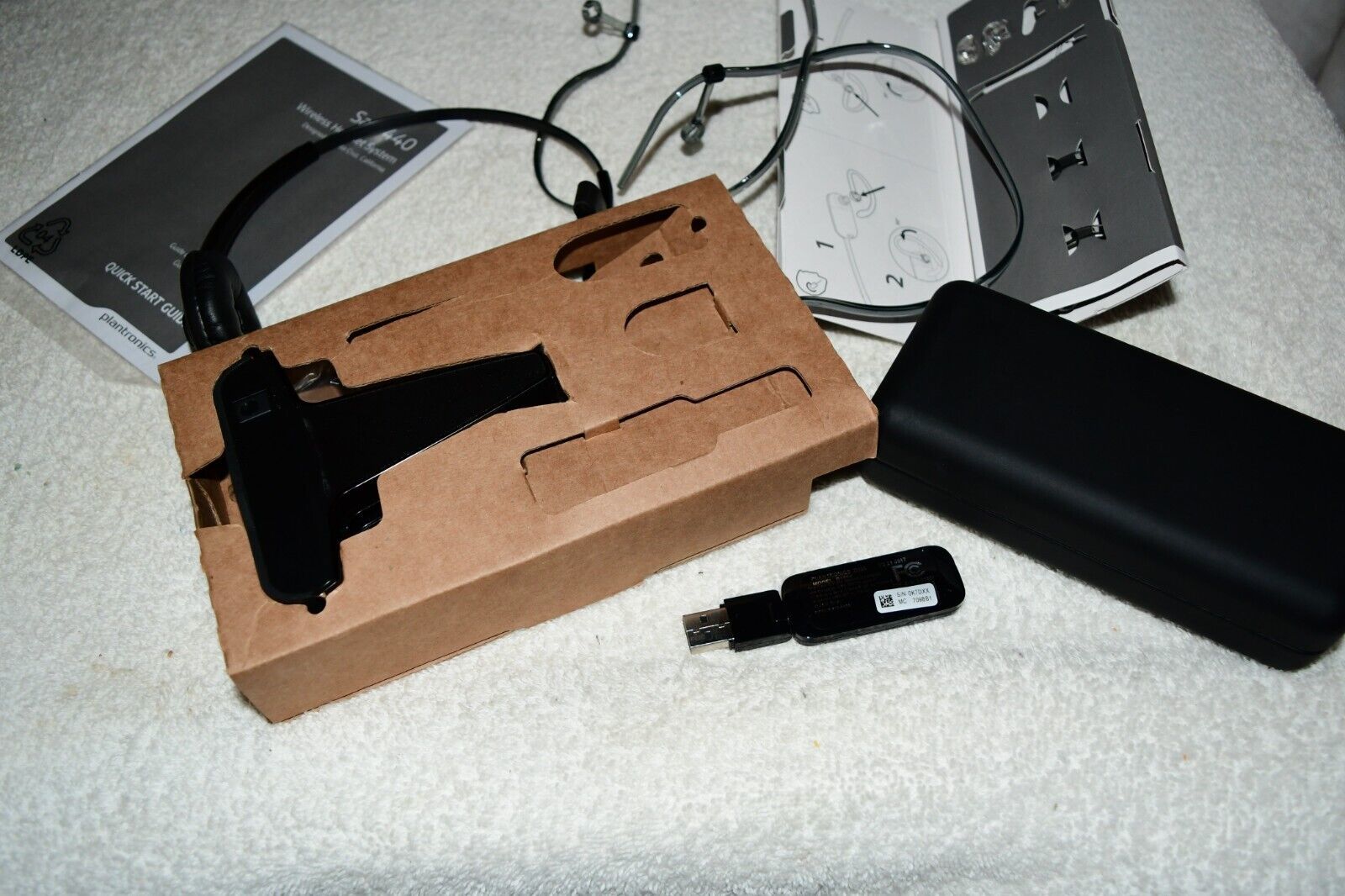 Plantronics SAVI D100 REPLACEMENT USB ADAPTER CRADLE ONLY NO PLUG 1G - $43.71