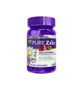 PURE Zzzs Kidz Melatonin Sleep Aid Gummies for Children, Natural Berry48... - £25.19 GBP