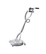18&quot; Pressure Washer Surface Cleaner 4 Wheels Dual Handle 4000 Max PSI - $274.94 CAD