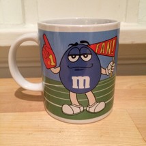 M&amp;Ms Mars Football Cheerleading Coffee Mug - M&amp;M Cartoon Characters - Candy - $14.25