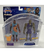 Space Jam A New Legacy On Court Rivals 5&quot; Action Figures- LeBron James &amp;... - £6.89 GBP