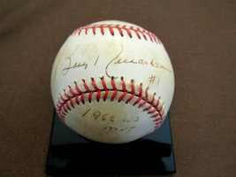 Bobby Richardson # 1 1960 Ws Mvp 1961 Yankees Auto Signed Oal Gu&#39;ed Baseball Jsa - $118.79