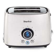 Starfrit - Extra Large 2 Slice Toaster, 9 Power Levels, 800 Watts, Stainless Ste - £63.32 GBP