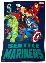 WinCraft Marvel Avengers MLB Seattle Mariners 38in x 28in Flag &amp; Banner - £15.73 GBP