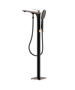 Elegant Freestanding Bathtub shower Faucet - Dual Control Mixer with Cer... - £1,070.19 GBP