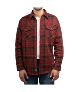 Jachs Men&#39;s Flannel Shirt Relaxed Fit Brushed Fabric Stretch fabric - $391.42 MXN