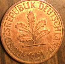 1991 Germany 2 Pfennig Coin - £1.05 GBP