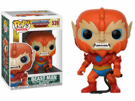 Beast Man Masters of the Universe Pop! Television Vinyl Figure by Funko 539 - £23.72 GBP
