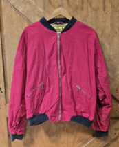 Vintage TexMex Red Jacket Coat Size XL Lined 100% Baumwolle Cotton - $56.10