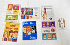 6 Vintage Barbie Fashion Booklets Skipper Skooter Ricky Tutti Todd and K... - $16.34