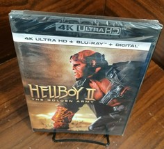 Hellboy II: The Golden Army (4K+Blu-ray+Digital) NEW (Sealed)-Free Shipping - £15.55 GBP