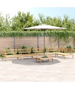  Pallet Sofa Set Natural Wood Solid Acacia Wood Modular - €805,60 EUR