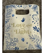ALL NEW Dreidel LOVE AND LIGHT REUSABLE Gift Bag Bath &amp; Body Works Hanukkah - £7.78 GBP