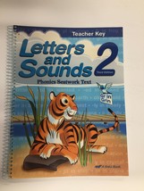 A Beka Letters and Sounds 2 Phonics Seatwork Text Teacher Key 3rd Editio... - £2.94 GBP