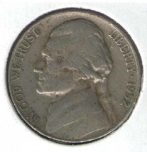 1952 - P  JEFFERSON NICKEL - In Holder - £6.35 GBP