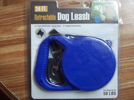 24 Ft. Retractable Dog Leash For Dogs Up To 50 Lbs. - £7.98 GBP