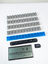 CASIO Electronic Keyboard Rubber Contact Strips blue grey  lcd screen PA... - $24.00