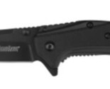 Kershaw 8320BLK Outright Assisted Flipper Knife 3in Black PVD Upswept B - £27.03 GBP