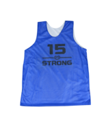 NBA Detroit Pistons Basketball Team Issued Reversible Training Jersey Ve... - $701.70 MXN